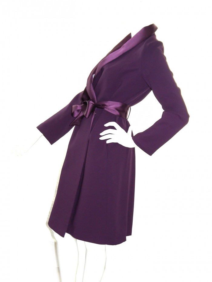 Smarteez Elegant Woman Overcoat Art. 19MA30778784 Purple