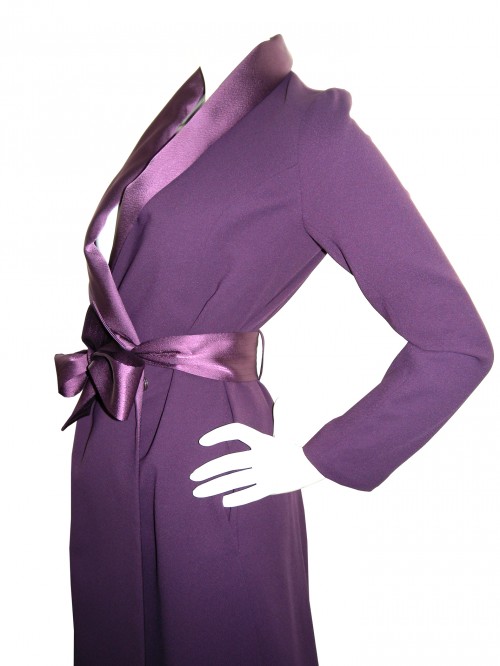 Smarteez Elegant Woman Overcoat Art. 19MA30778784 Purple