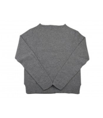 Blue Joint Cardigan Woman Art. 96458 Short Gray 2