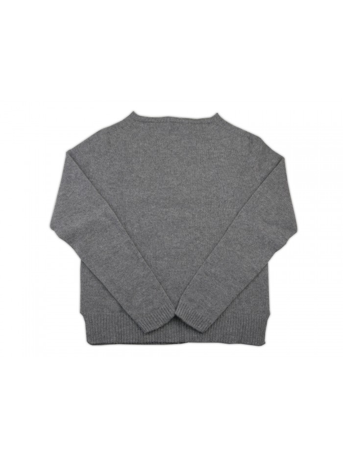 Blue Joint Cardigan Woman Art. 96458 Short Gray