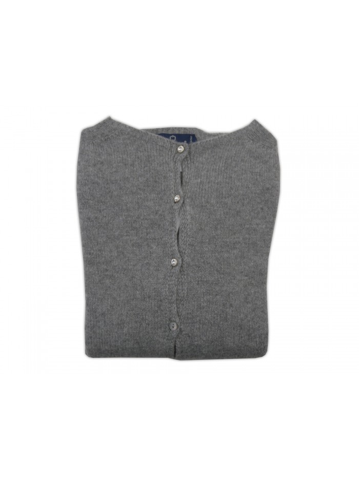 Blue Joint Cardigan Donna Art. 96458 Corto Grigio