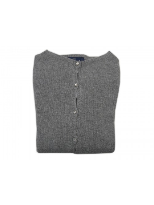 Blue Joint Cardigan Donna Art. 96458 Corto Grigio