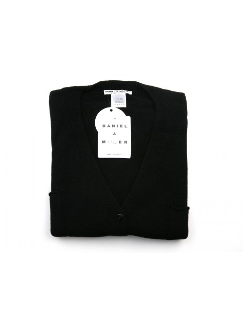 Daniel & Mayer Cardigan Donna Art. 43782 Corto Over Nero
