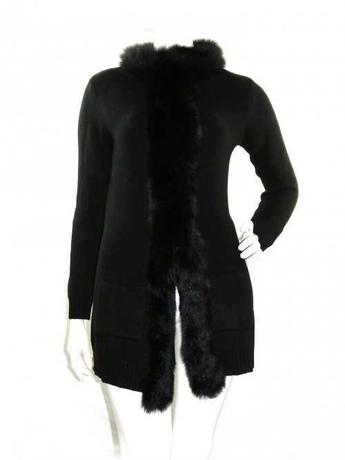Daniel & Mayer Cardigan Donna Art. 1409 Volpe Nero Daniel & Mayer Cardigan Donna Art. 1409 Volpe Nero