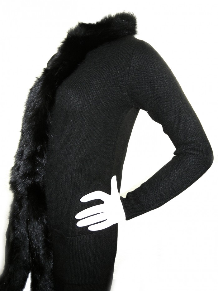 Daniel & Mayer Cardigan Donna Art. 1409 Volpe Nero