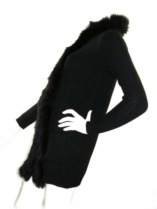 Daniel & Mayer Cardigan Woman Art. 1409 Black Fox
