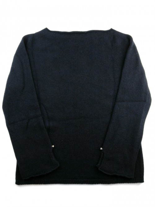 Blue Joint Women's Cashmere Sweater Blue Brilliant