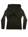 Ralph Lauren Black Label Women's Cashmere Dark Brown Sweater