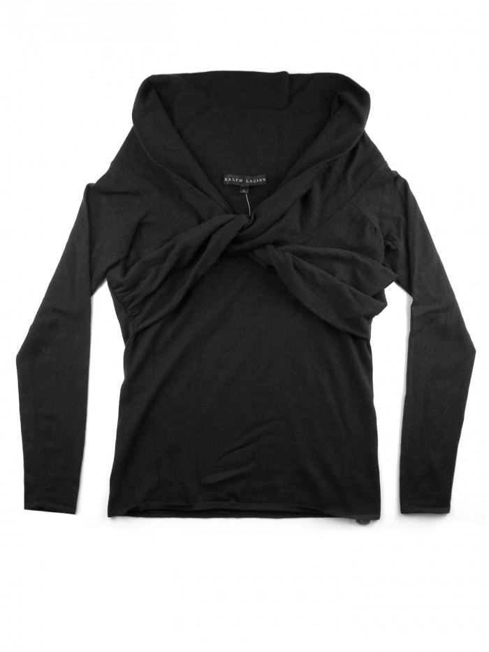 Ralph Lauren Black Label Maglia Donna Cashmere Grigio