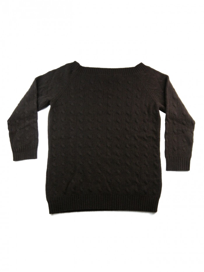Ralph Lauren Black Label Sweater Woman Barchetta Moro