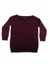 Ralph Lauren Black Label Maglia Donna Barchetta Red Wine