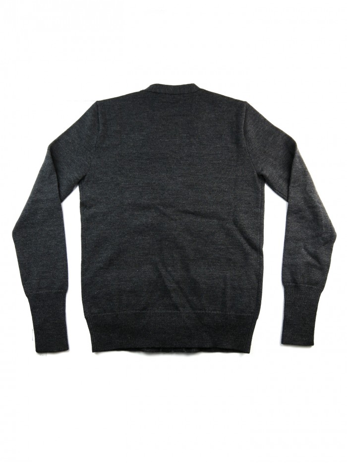 Ralph Lauren Cardigan Woman Buckles Merino Gray