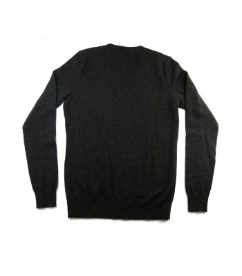 Ralph Lauren Women's Dark Gray V-Neck Sweater 2