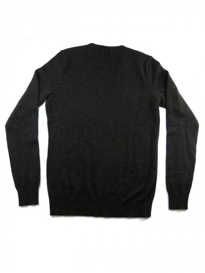 Ralph Lauren Maglia Donna V-Neck Grigio Scuro