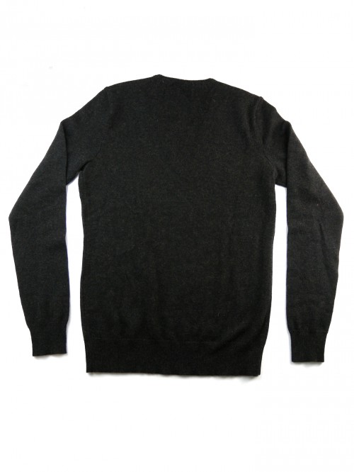 Ralph Lauren Maglia Donna V-Neck Grigio Scuro