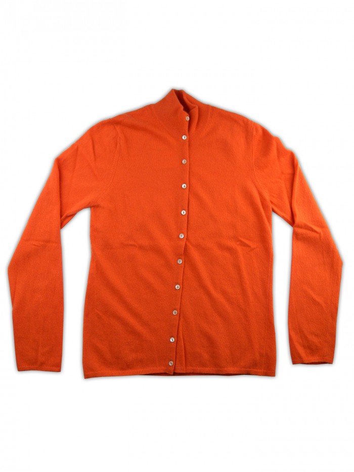 Ballantyne Twin Set Woman Lupetto Slim 5454 Orange