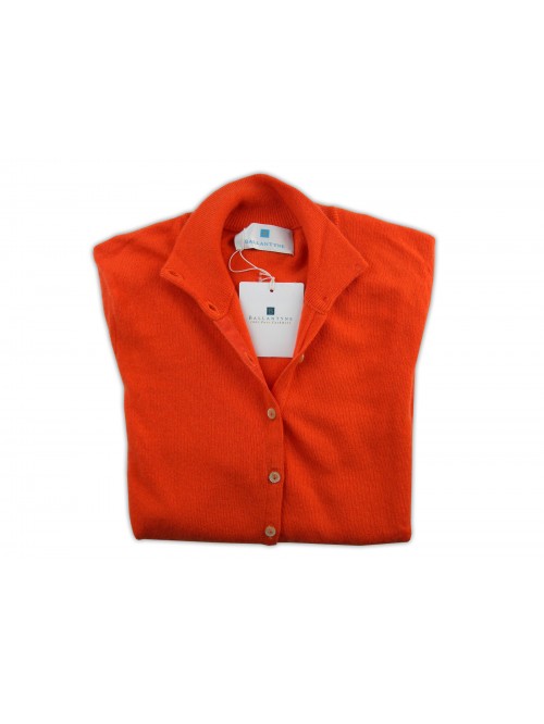 Ballantyne Tween Set Donna Lupetto Slim 5454 Arancione Ballantyne Tween Set Donna Lupetto Slim 5454 Arancione