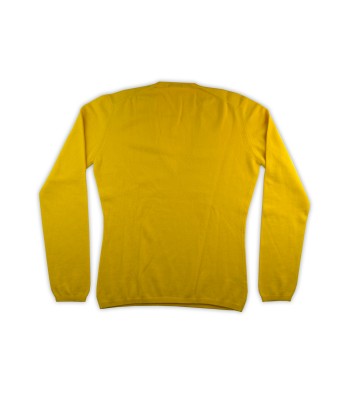 Ballantyne Women's V-Neck Sweater Art. AFP7L3417 40479 Yellow 2