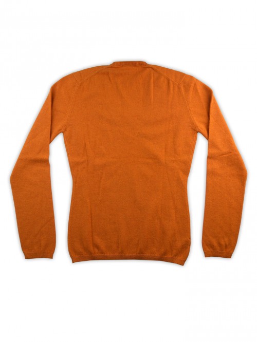 Ballantyne Women's V-Neck Sweater Art. AFP7L3417 20898 Brick