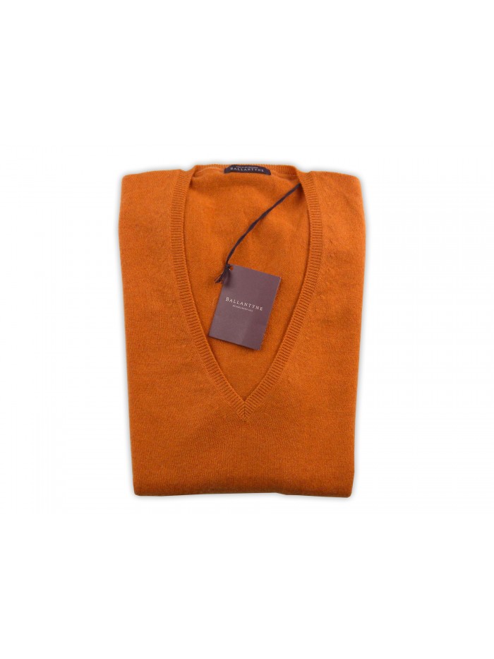 Ballantyne Maglia Donna V-Neck Art. AFP7L3417 20898 Brick