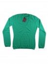 Ballantyne Women's V-Neck Sweater Art. AFP7L3417 40992 Bright Green