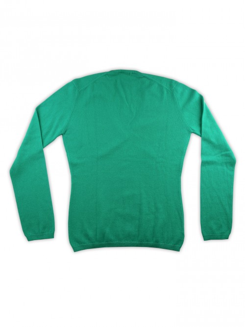 Ballantyne Maglia Donna V-Neck Art. AFP7L3417 40992 Verde Brillante