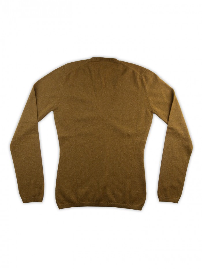 Ballantyne Women's V-Neck Sweater Art. AFP7L3417 20910 Terra