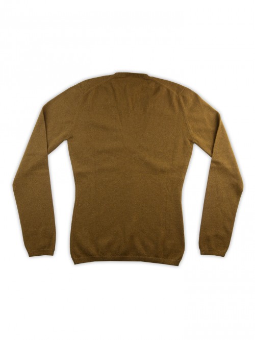 Ballantyne Women's V-Neck Sweater Art. AFP7L3417 20910 Terra