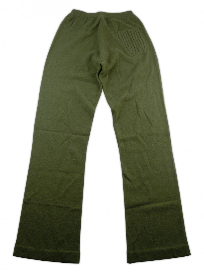 Fay Women's Cashmere Green Paw Pants
