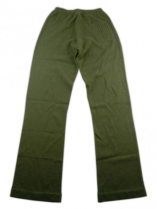 Fay Women's Cashmere Green Paw Pants