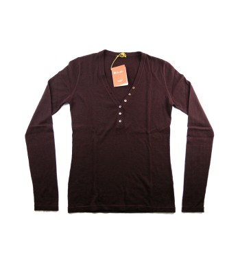 Loro Piana Sweater Woman Art. MAG FAB7860 Dark Plum