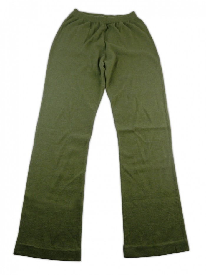 Fay Women's Cashmere Green Paw Pants