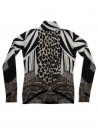 Etro Woman Sweater Mod. 18357 Cashmere and Fantasy Silk