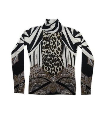 Etro Woman Sweater Mod. 18357 Cashmere and Fantasy Silk 2