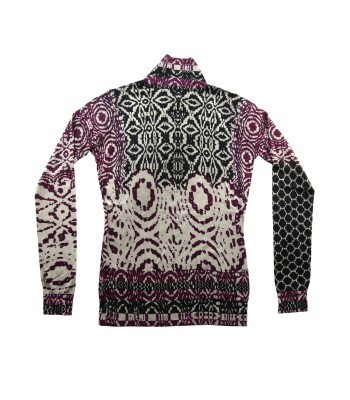 Etro Woman Sweater Mod. 18305 Cashmere and Fantasy Silk
