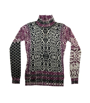 Etro Woman Sweater Mod. 18305 Cashmere and Fantasy Silk 2