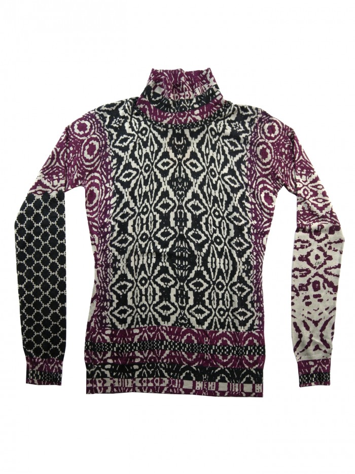 Etro Maglia Donna Mod. 18305 Cashmere e Seta Fantasia