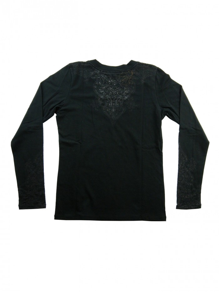 Etro Maglia Donna Mod. 18985 V-Neck Unita Nero