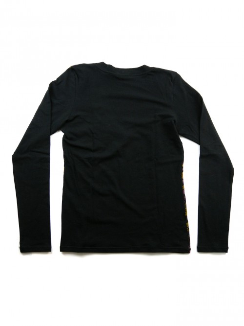 Etro Sweater Woman Mod. 18985 V-Neck Fantasy / Black