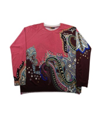 Etro Sweater Woman Mod. 18719 Girogola Fantasy / Pink