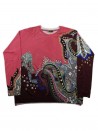 Etro Sweater Woman Mod. 18719 Girogola Fantasy / Pink