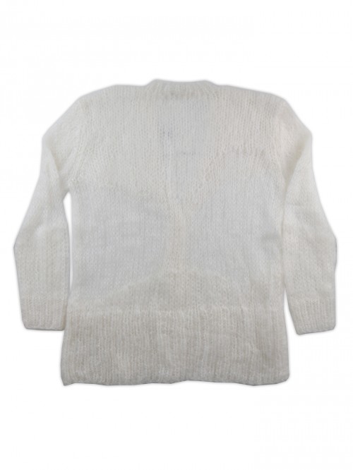 Michael Kors Cardigan Donna Art. MU56MJ52FS Oversize Panna