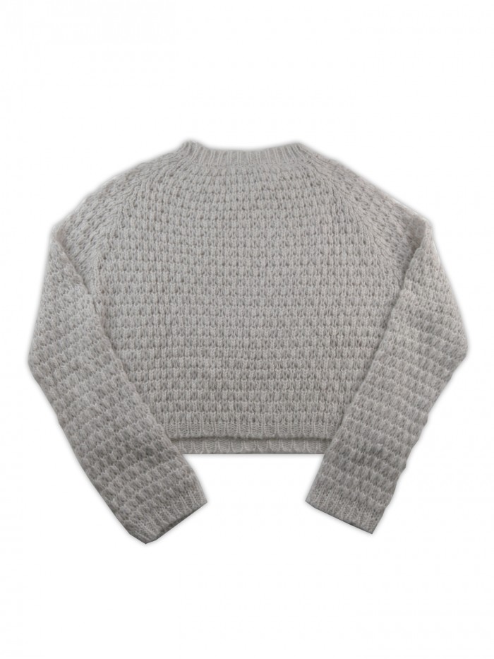 Blugirl Maglia Donna Art. 9125 Over Raglan Ghiaccio