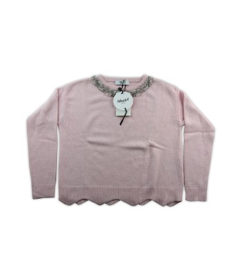 Blugirl Woman Shirt Art. 47003 Pink Beads and Sequins