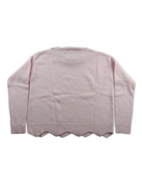 Blugirl Woman Shirt Art. 47003 Pink Beads and Sequins