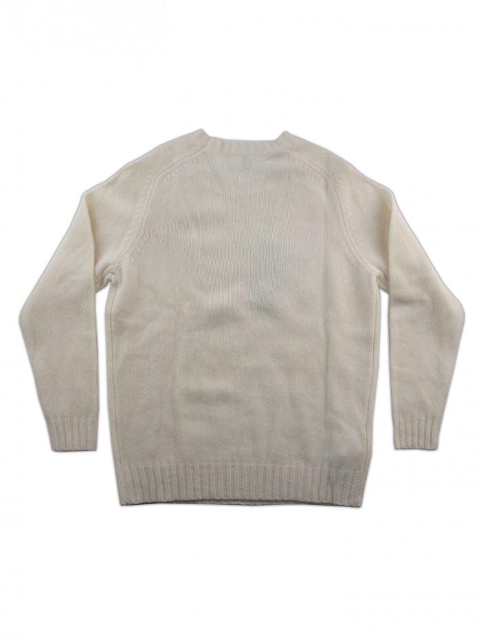 Pinko Sweater Woman Mod. Corinto Pearls and Paillettes Cream