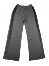 Fabiana Filippi Trousers Woman Art. PG80317 Palazzo Lurex / Gray Velvet