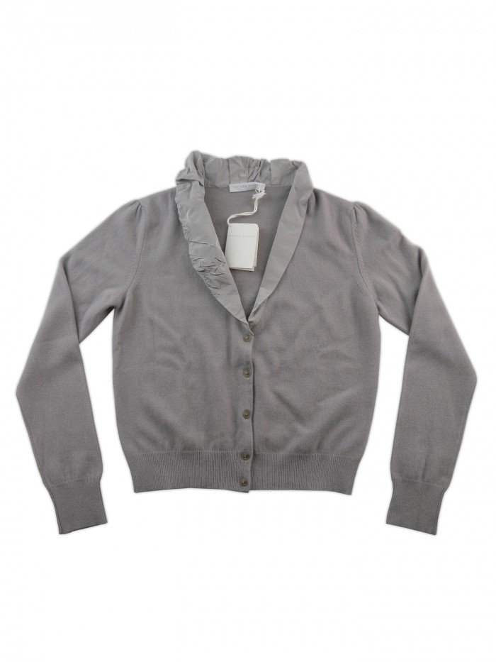 Fabiana Filippi Cardigan Woman Art. 68510 Tortora Fabiana Filippi Cardigan Woman Art. 68510 Tortora