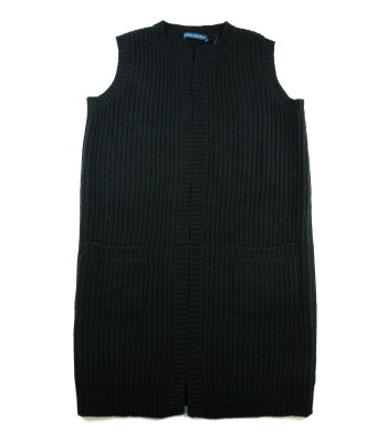 Ralph Lauren Gilet Donna Lungo Nero