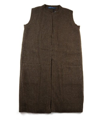 Ralph Lauren Women's Long Brown Vest